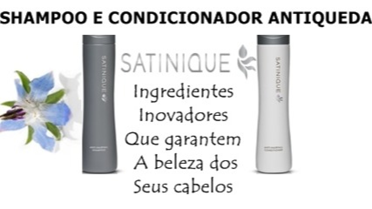 SHAMPOO E CONDICIONADOR ANTIQUEDA