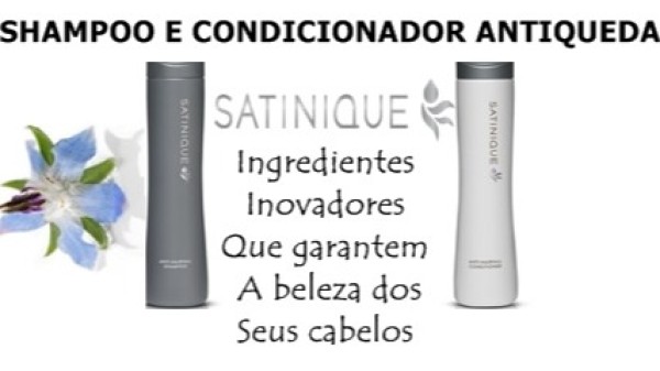 SHAMPOO E CONDICIONADOR ANTIQUEDA